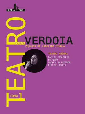 cover image of Teatro animal. Tomo 1